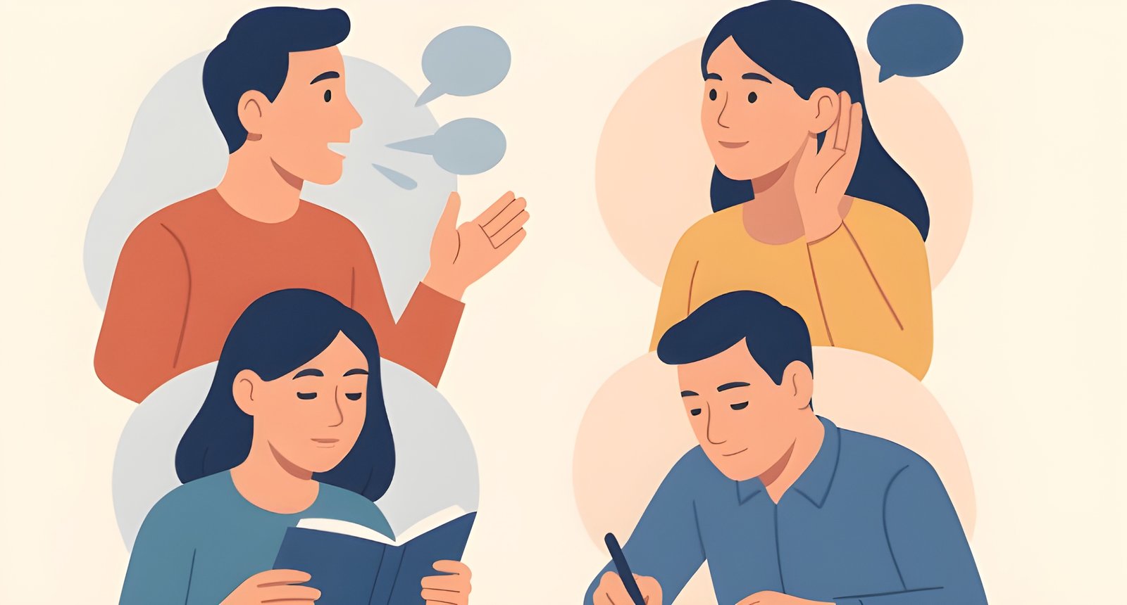 The Best Way to Combine Listening, Speaking, and Reading